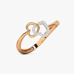 Tangled Heart Diamond Ring