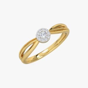 Intertwine Cluster Diamond Ring